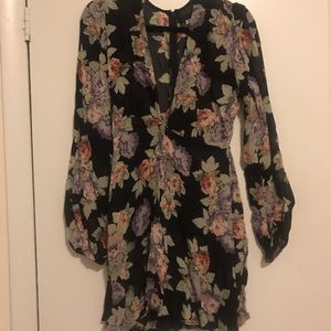 reformation floral dress